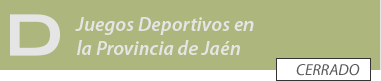 Juegos Deportivos en la Provincia de Jaén - Diputación de Jaén